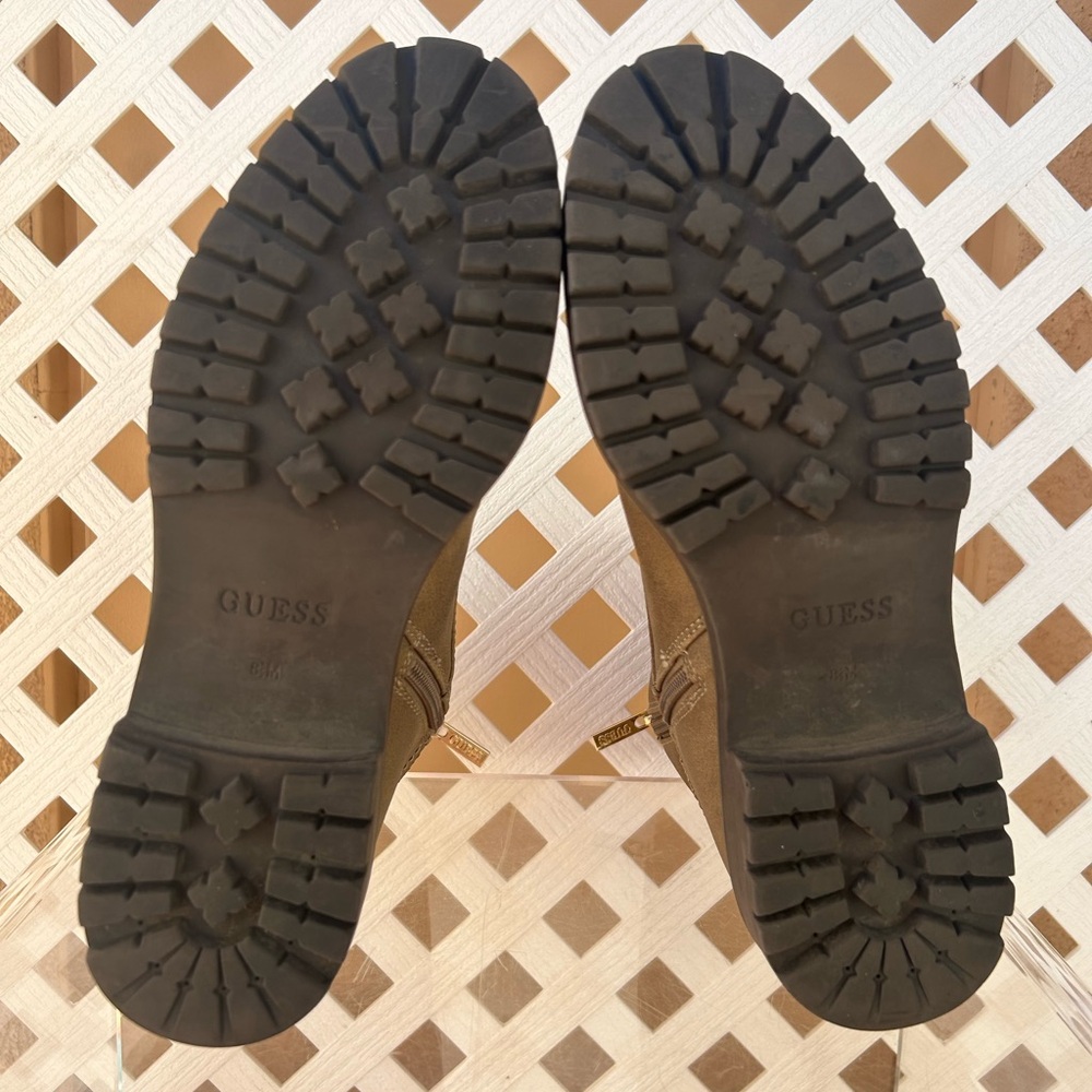 G by Guess Combat Moto Boots Size 8.5 EUC - Picture 7 of 16